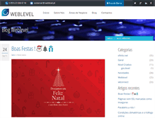 Tablet Screenshot of blog.weblevel.pt